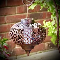 Solar Osman Flaming Lanterns 2-PK