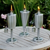 Stainless Steel Tabletop Garden Torch (Singular)