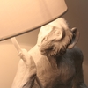 Standing Monkey Table Lamp