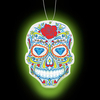 Sugar Skull Glow in the Dark Air Freshner