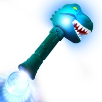 T-Rex Mega Flashing Animal Wand 11"