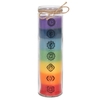 Tall Glass Chakra Candle