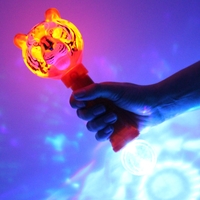 Tiger Mega Flashing Animal Wand 11" Wholesale