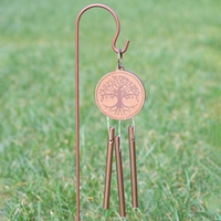 Tree of Life Garden Windchime Stake