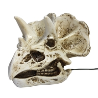 Triceratops Skull Lamp