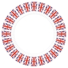 Union Jack Paper Plates - 6 Pack