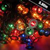 Yuletide Nostalgia Gold Lantern Lights