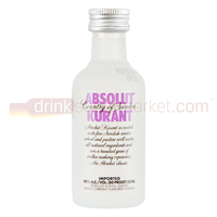 Absolut Kurant Blackcurrant Vodka 5cl Miniature