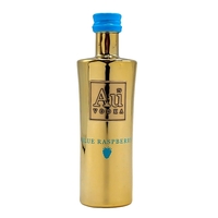 Au Blue Raspberry Vodka 5cl Miniature