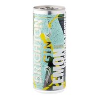 Brighton Gin Lemon Verbena Garden Collins 250ml Can