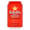 Estrella Damm Premium Lager 24x 330ml Cans