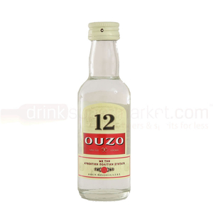 Ouzo 12 Liqueur 5cl Miniature