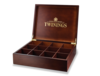 Deluxe Wooden Tea Box - 12 Compartment Empty