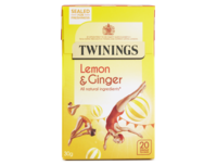 Lemon & Ginger - 20 Single Tea Bags