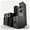 Acoustic Energy AE109 5.1 Speaker Package Satin Black