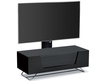 Alphason Chromium 2 1000 Gloss Black TV Cabinet w/ TV (up to 50") Bracket