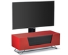 Alphason Chromium 2 1000 Gloss Red TV Cabinet w/ TV (up to 50") Bracket
