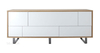 Alphason Conran AV1500 TV Cabinet - Walnut Veneer