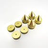 Atacama Blue Eagle Solid Brass Isolation Cones 25mm (Pack of 4)