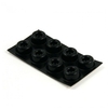 Atacama Isolation Gel Pads 8 Pack Black