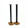 Atacama Moseco 10 Medium Bamboo / Satin Black Speaker Stands (Pair)