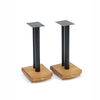 Atacama Moseco 5 Medium Bamboo / Satin Black Speaker Stands (Pair)