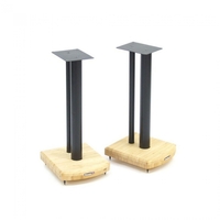 Atacama Moseco 5 Speaker Stands (Pair) Natural Bamboo/Gloss Black