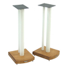 Atacama Moseco 6 Medium Bamboo / Diamond White Speaker Stands (Pair)