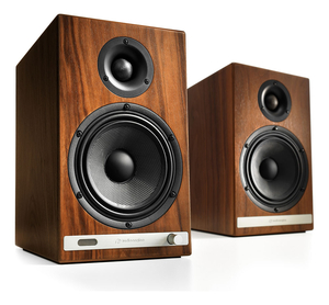 Audioengine HD6 Walnut Powered Bluetooth Speakers (Pair)