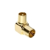 AudioQuest 90 Degree Male To Female Aerial Adapter