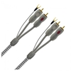 AudioQuest Wildcat Tonearm Stereo Phono Cable w/ Ground 1.5m (Pair) - Nearly New