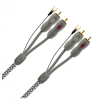 AudioQuest Wildcat Tonearm Stereo Phono Cable w/ Ground 1.5m (Pair) - Nearly New