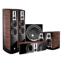 DALI Epicon 6 Walnut 5.1 Speaker Package w/ P-10 DSS Subwoofer