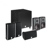DALI Fazon Mikro 5.1 High Gloss Black Speaker System w/ C-8 D Subwoofer