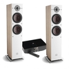 DALI OBERON 7C Active Speakers (Pair) w/ Sound Hub / BluOS Oak