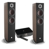 DALI OBERON 7C Active Speakers (Pair) w/ Sound Hub / BluOS Walnut
