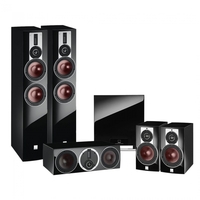 DALI Rubicon 6 5.1 Speaker Package w/ SUB M-10D Gloss Black