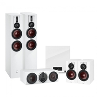DALI Rubicon 6 5.1 Speaker Package w/ SUB M-10D Gloss White