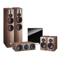 DALI Rubicon 6 5.1 Speaker Package w/ SUB M-10D Walnut