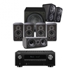 Denon AVC-X3700H AV Receiver & Diamond 5.1.2 Speaker Package Black