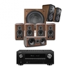 Denon AVC-X3700H AV Receiver & Diamond 5.1.2 Speaker Package Walnut
