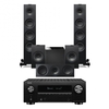 Denon AVC-X3700H AV Receiver & KEF Q550 5.1 Speaker Package Black