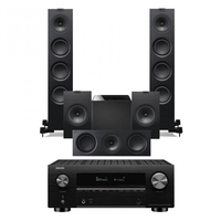 Denon AVC-X3700H AV Receiver & KEF Q550 5.1 Speaker Package Black