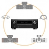 Denon AVC-X3800H & Wharfedale Diamond 12.1 Home Cinema Bundle