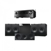 Denon AVC-X4700H & KEF Q350 5.1 Speaker Package Black