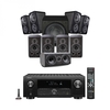 Denon AVC-X4700H AV Receiver & Diamond 5.1.4 Speaker Package Black
