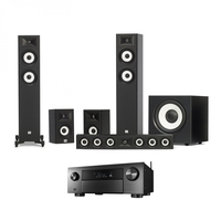 Denon AVC-X4700H Black & JBL Stage A170 5.1 Speaker Package