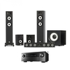 Denon AVC-X4700H Black & JBL Stage A170 5.1 Speaker Package