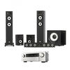 Denon AVC-X4700H Silver & JBL Stage A170 5.1 Speaker Package