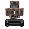 Denon AVR-X2700H AV Receiver & Diamond 5.1 Speaker Package Walnut